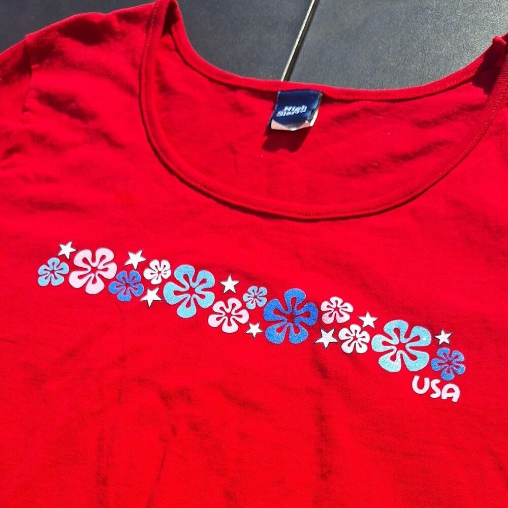 High-sierra Red White And Blue USA T-shirt 4th of July Essential